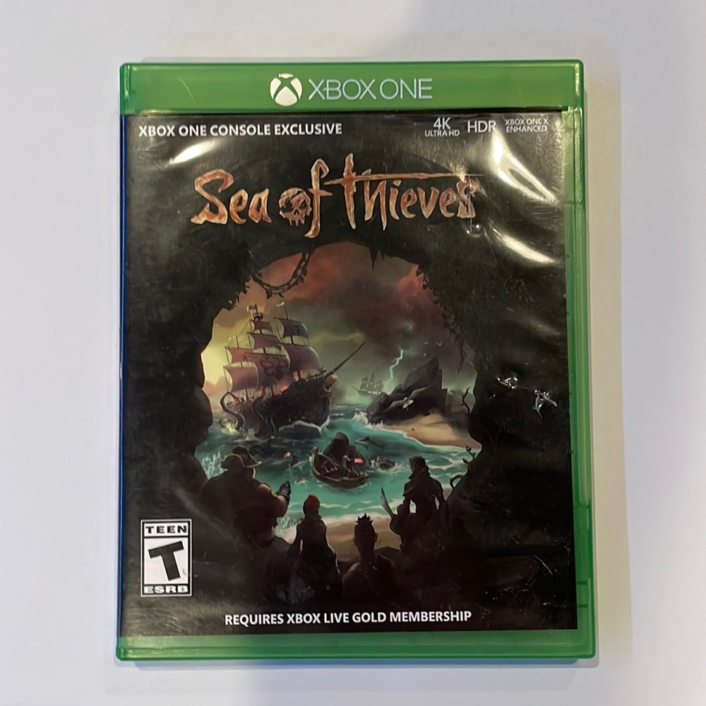 sea of thieves game disk for xbox